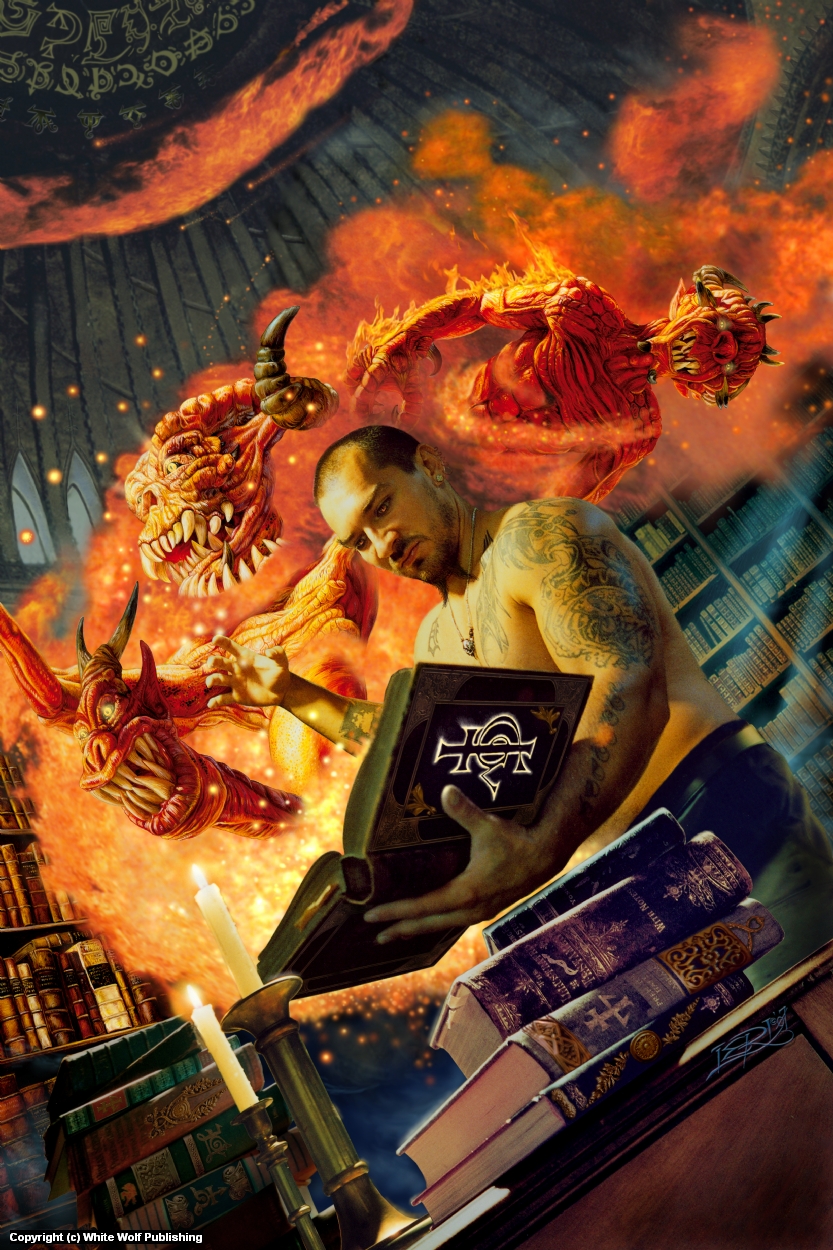 Infected By Art » Art Gallery » Dave Leri » Grimoire of