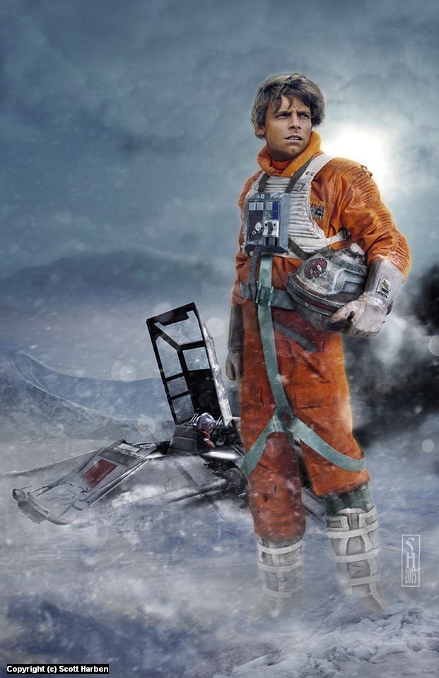 commander luke skywalker