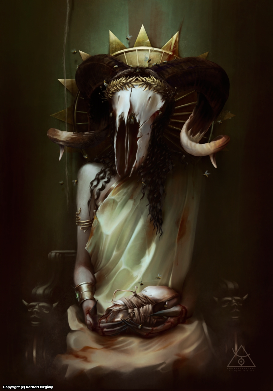 Infected By Art » Art Gallery » Norbert Birgány » Circé - Goddesses